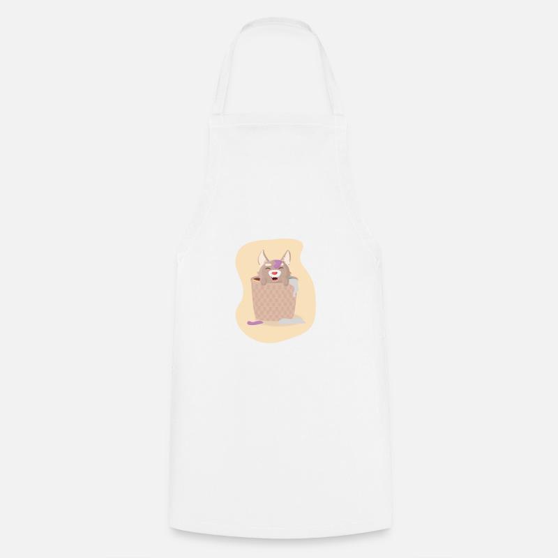 Waschtag - Tablier de cuisine - blanc