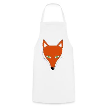 renard - Tablier de cuisine - blanc - Devant - AI Model Male 185 dark (185cm)