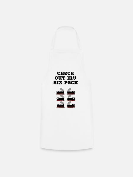 eisenbahn sixpack - Kochschürze - Weiß