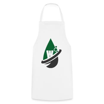 19Par Werner95 - Tablier de cuisine - blanc - Devant - AI Model Male 185 dark (185cm)