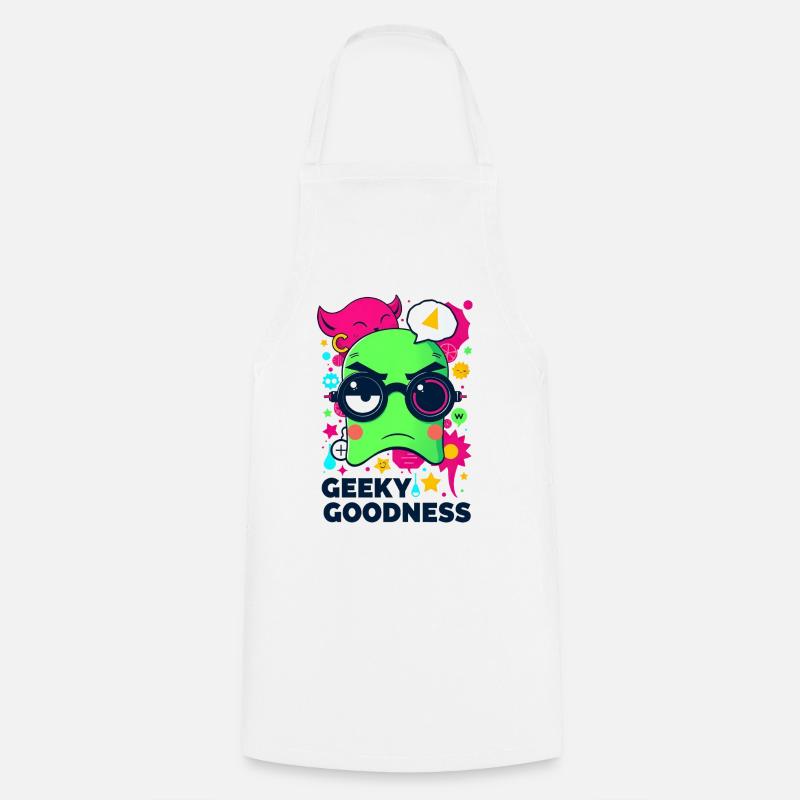 Geeky Goodness - Cooking Apron - white