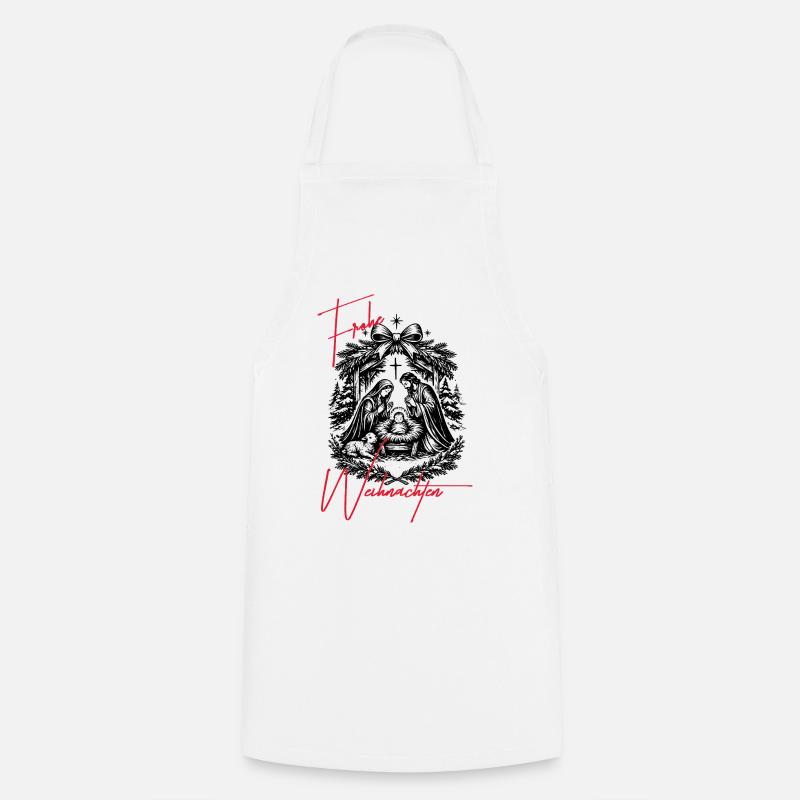 Crèche - Cooking Apron - white