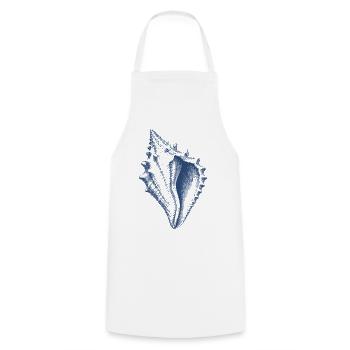Art marin vintage vintage - Tablier de cuisine - blanc - Devant - AI Model Male 185 dark (185cm)