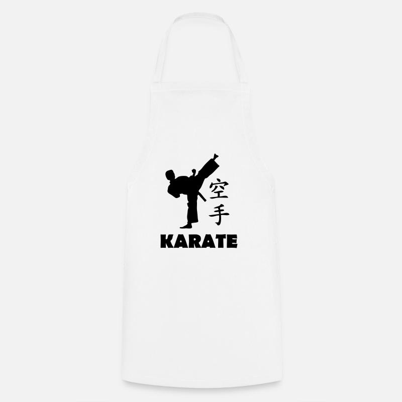 karate - Kochschürze - Weiß