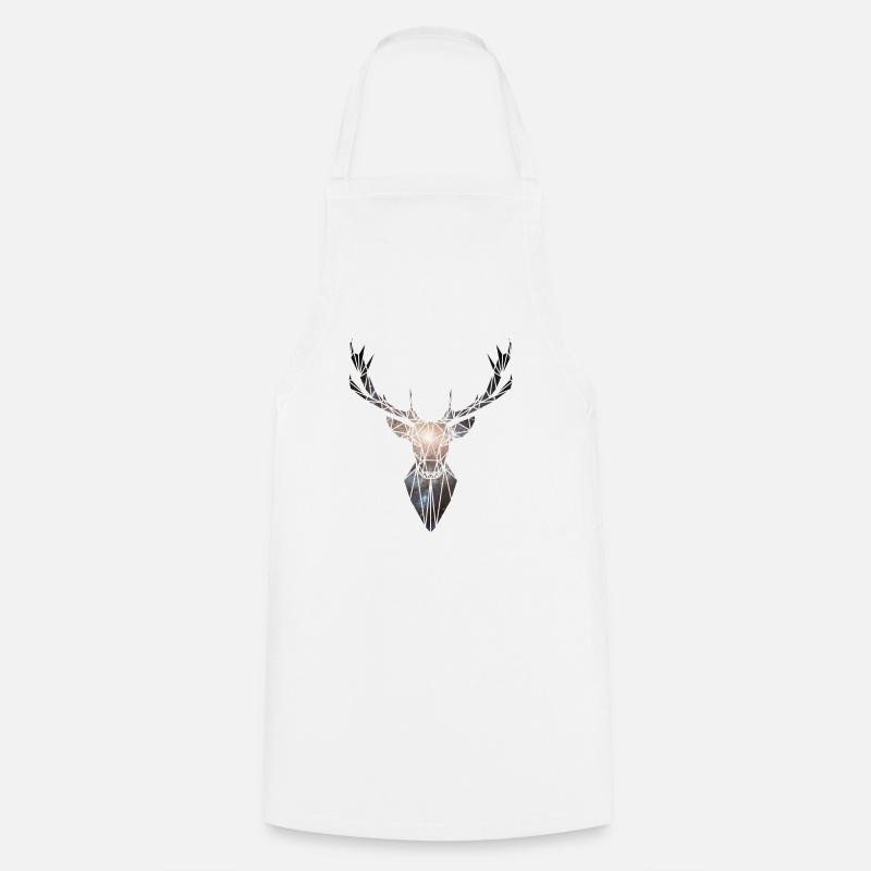 Hirsch - Cooking Apron - white
