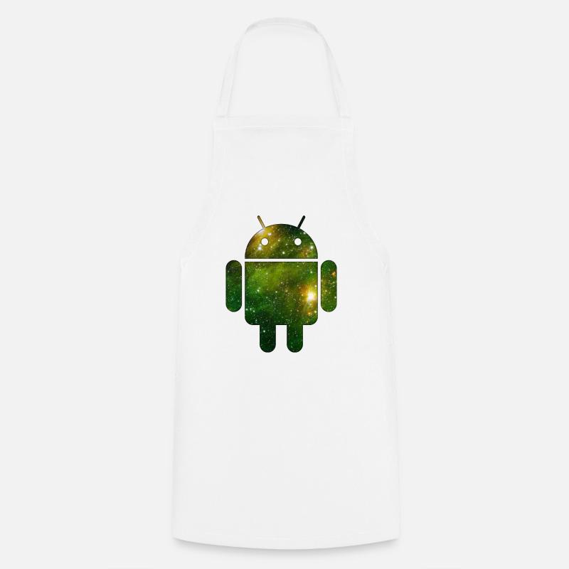 Android - Kochschürze - Weiß