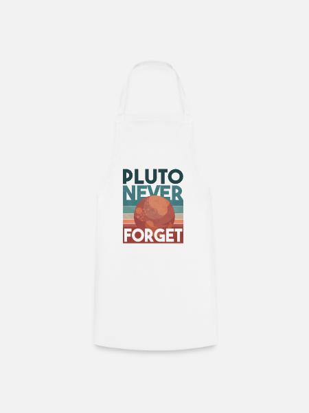 Pluto never Forget - Kochschürze - Weiß