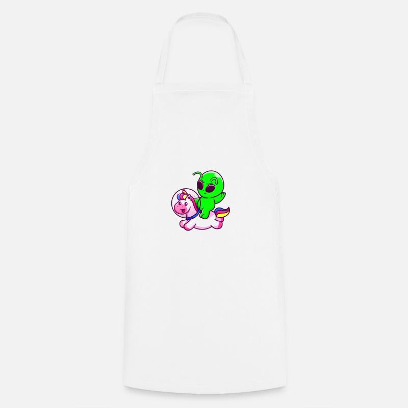 Space - Cooking Apron - white