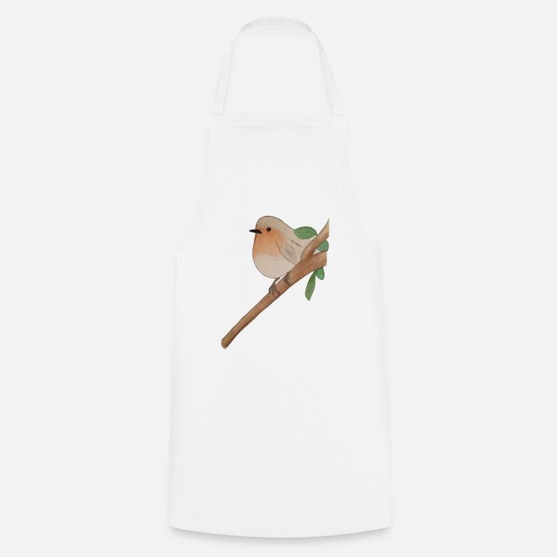Robin - Cooking Apron - white
