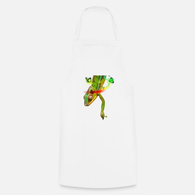 Caméléon - Tablier de cuisine - blanc