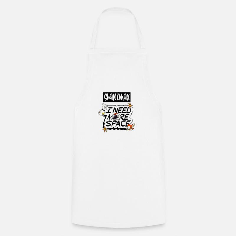 Shanimax a illustré Design - Tablier de cuisine - blanc
