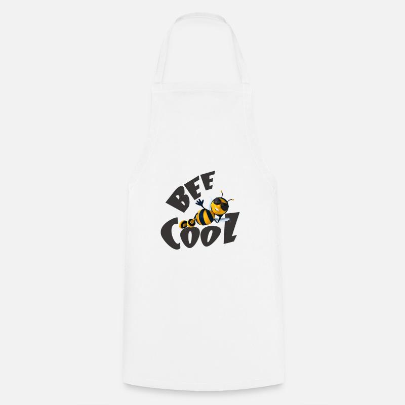 Bee cool Bienen Imker Geschenk - Kochschürze - Weiß
