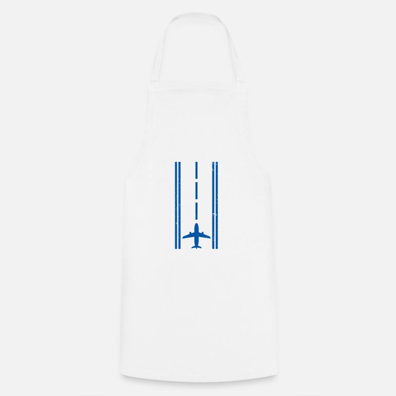 Cadeau pilote pilote - Tablier de cuisine - blanc