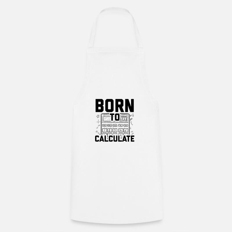 Maths, | Maths Mathe mathématiciens Cadeaux - Tablier de cuisine - blanc