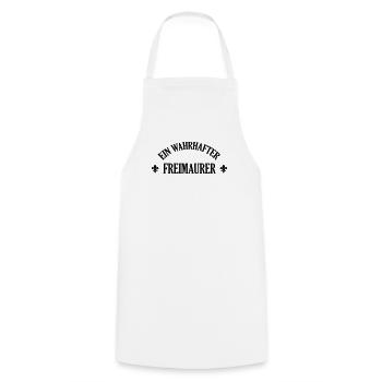 Freimaurer Freimaurerin Freimaurerei Freiheit - Kochschürze - Weiß - Vorne - AI Model Male 185 dark (185cm)
