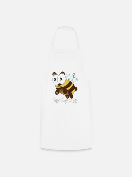 teddy bee - Kochschürze - Weiß