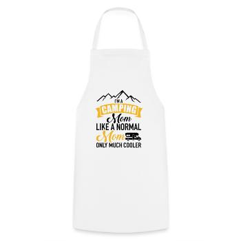Camper - Cooking Apron - white - Front - AI Model Male 185 dark (185cm)