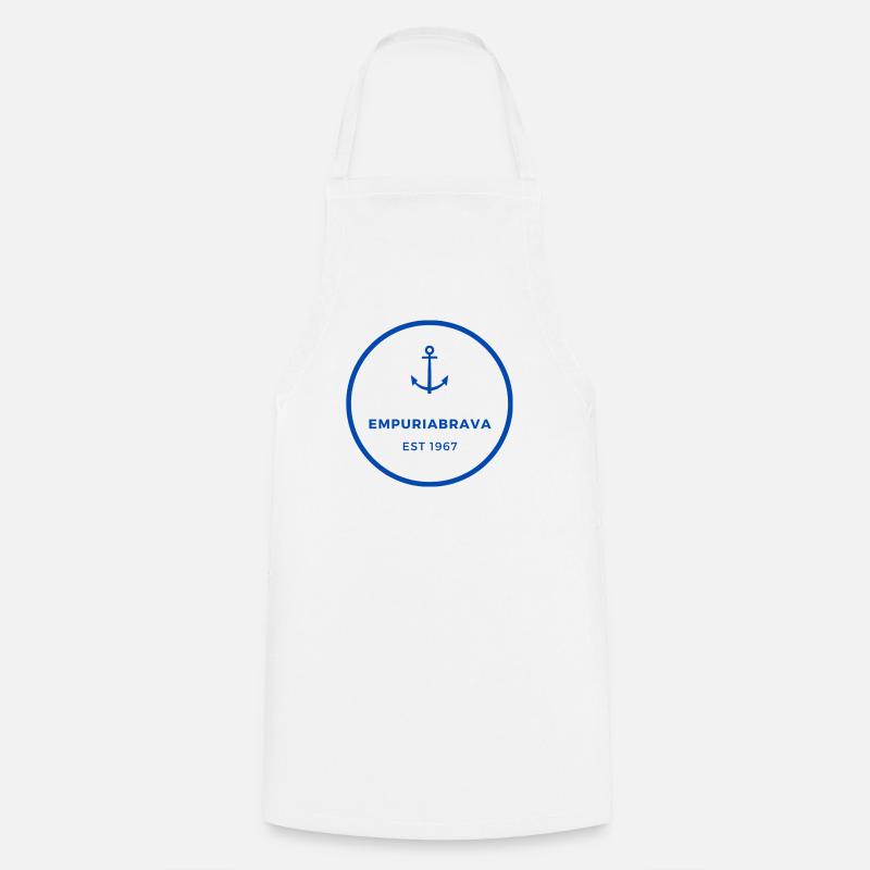 EmpuriaBrava EST 1967 - Tablier de cuisine - blanc