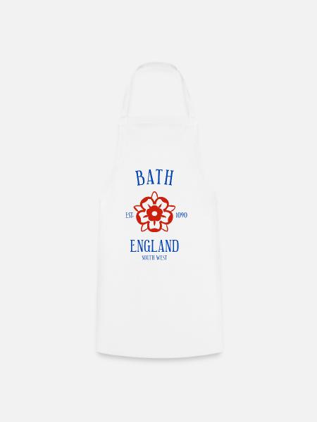 BATH England - Kochschürze - Weiß