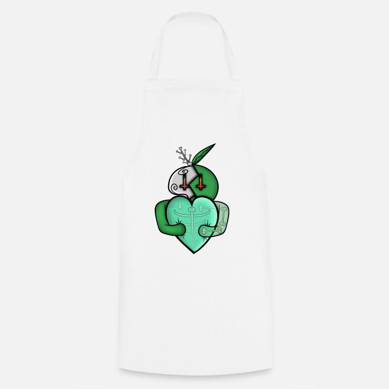 L'amour éternel d'halloween ! - Tablier de cuisine - blanc