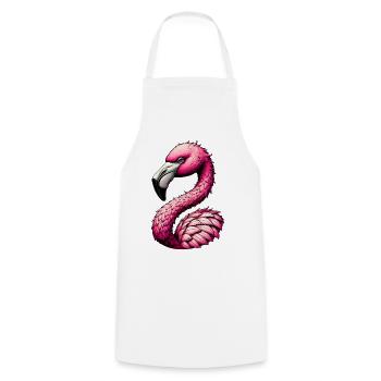 Flamant - Tablier de cuisine - blanc - Devant - AI Model Male 185 dark (185cm)