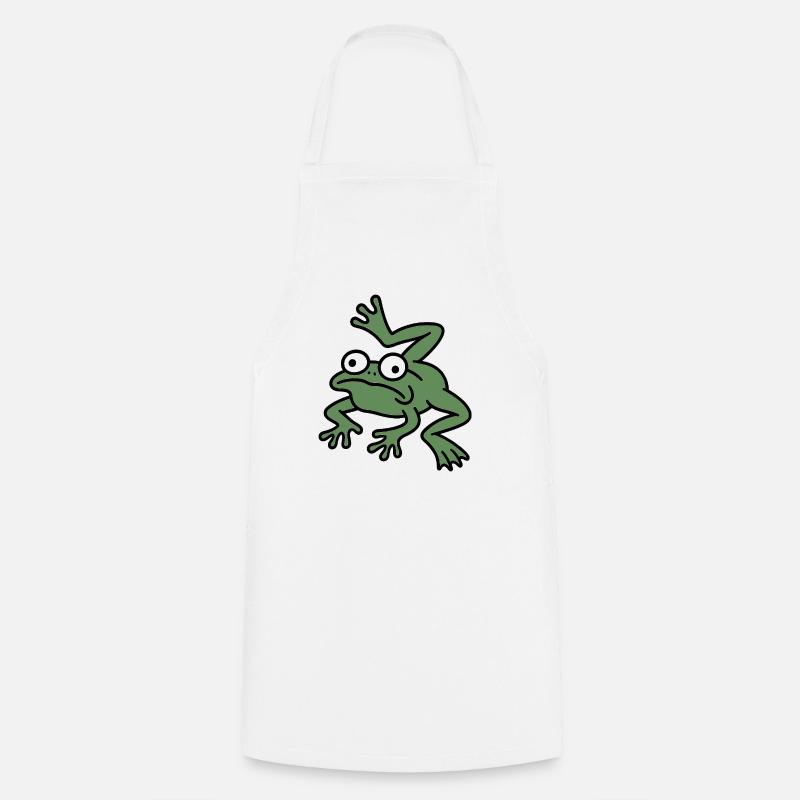 Cuisse de grenouille Derpy - Tablier de cuisine - blanc