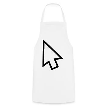 Arrow - Cooking Apron - white - Front - AI Model Male 185 dark (185cm)