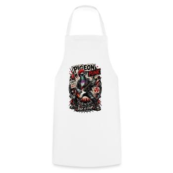 Guitaristes Guitares électriques Pigeons voyageurs Pigeons - Tablier de cuisine - blanc - Devant - AI Model Male 185 dark (185cm)