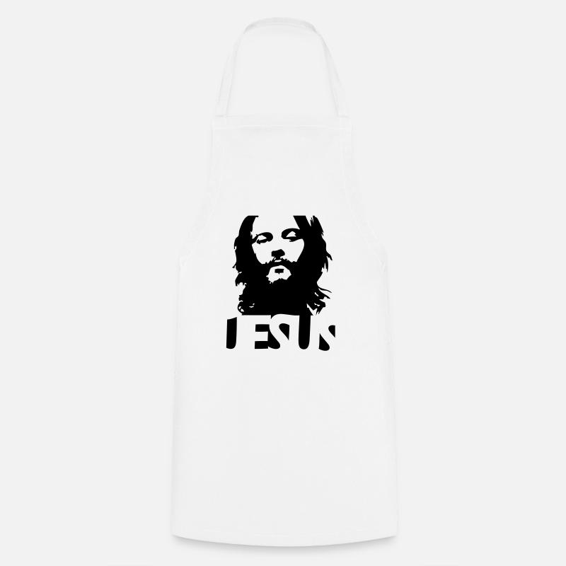 jesus - Tablier de cuisine - blanc
