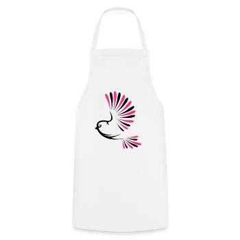 bird_2 - Tablier de cuisine - blanc - Devant - AI Model Male 185 dark (185cm)