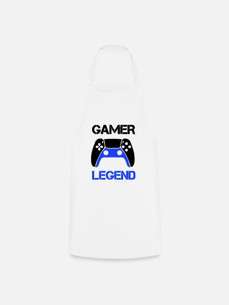 gamer legend - Kochschürze - Weiß