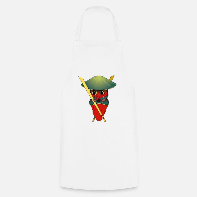 BROCHET - Tablier de cuisine - blanc