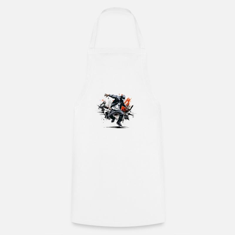 Hip Hop Shadowdancer - Tablier de cuisine - blanc