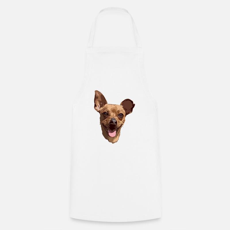 Pinscher Love - Tablier de cuisine - blanc