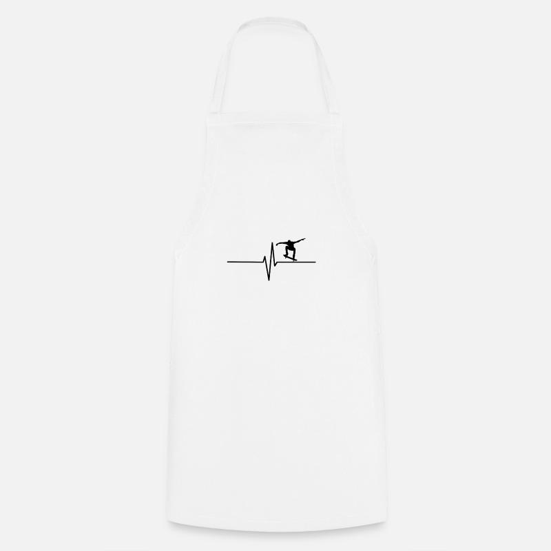 Skater - Cooking Apron - white