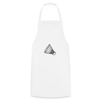 Chemise de sport • Badminton Badminton • Cadeau - Tablier de cuisine - blanc - Devant - AI Model Male 185 dark (185cm)