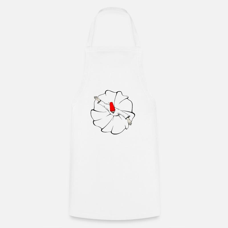 Danseur de derviche soufi - Tablier de cuisine - blanc