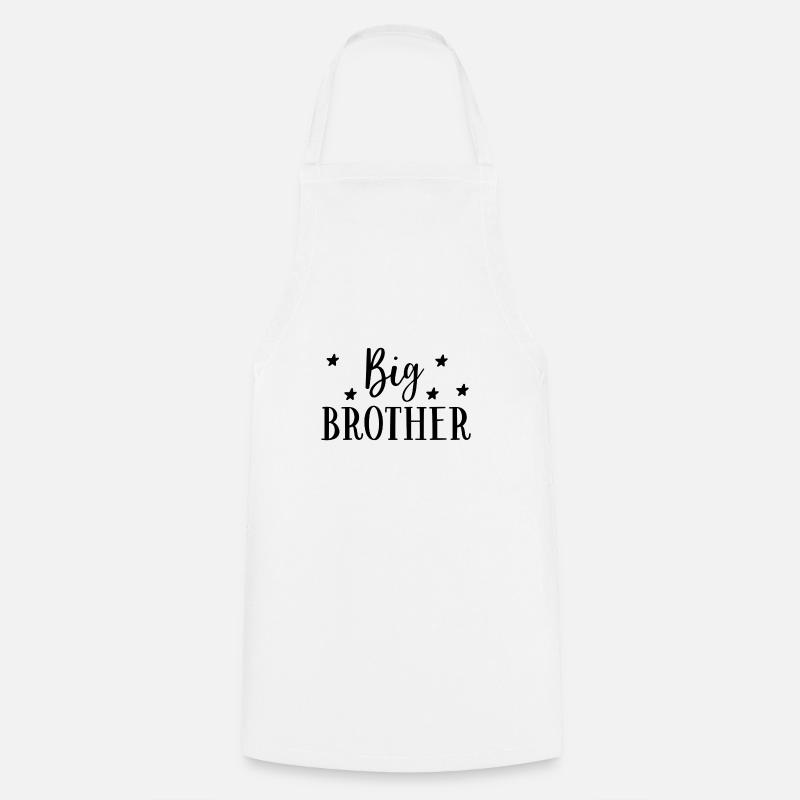 Big Brother - Tablier de cuisine - blanc
