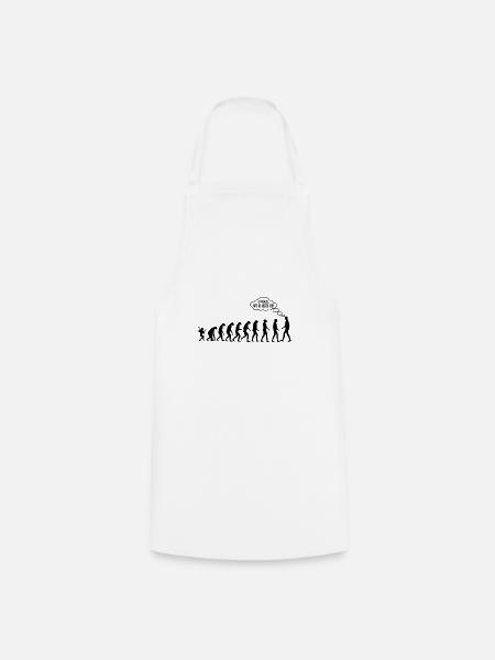 go back Funny t-shirts - Cooking Apron - white