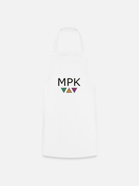 MPK Geschenk Idee - Kochschürze - Weiß