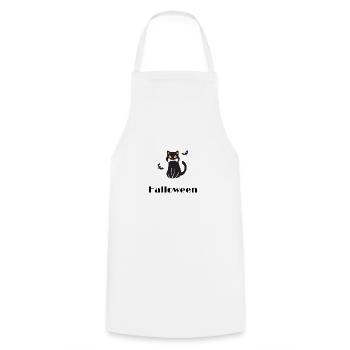 Halloween - Tablier de cuisine - blanc - Devant - AI Model Male 185 dark (185cm)