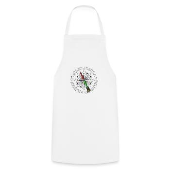Boussole - Tablier de cuisine - blanc - Devant - AI Model Male 185 dark (185cm)