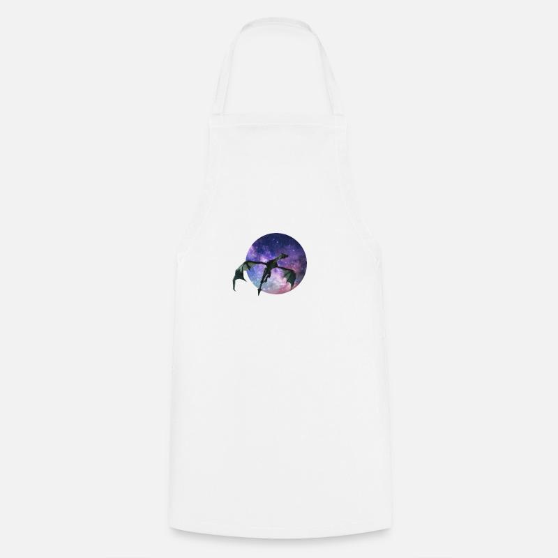 Dragon - Cooking Apron - white
