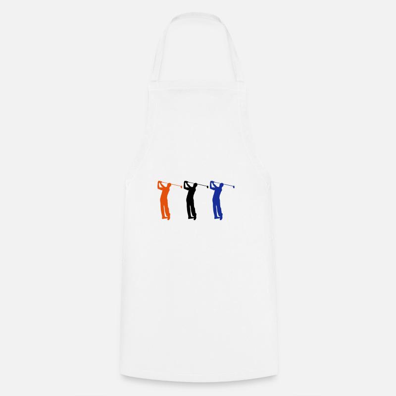 golf - Tablier de cuisine - blanc