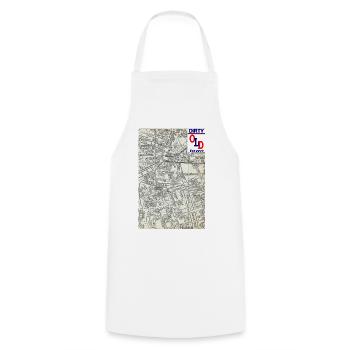 Coronation St - Cooking Apron - white - Front - AI Model Male 185 dark (185cm)