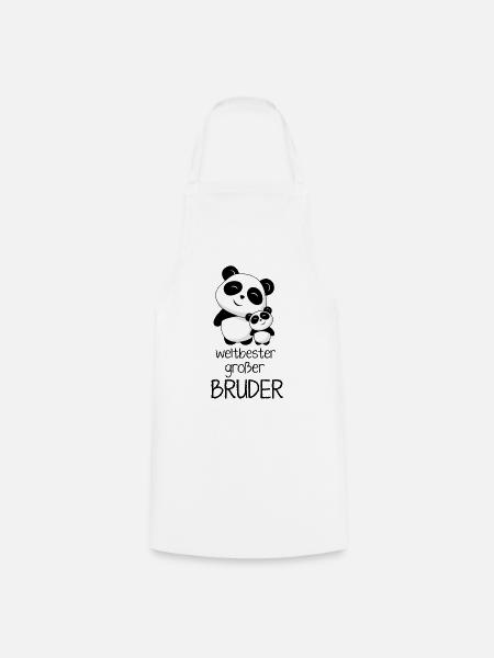 Weltbester grosser Bruder - Kochschürze - Weiß