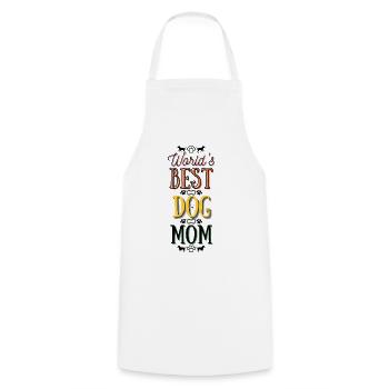 La meilleure mère du monde - Tablier de cuisine - blanc - Devant - AI Model Male 185 dark (185cm)