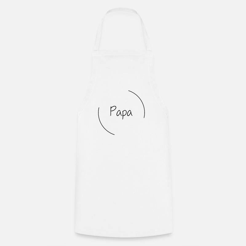 Papa - Kochschürze - Weiß