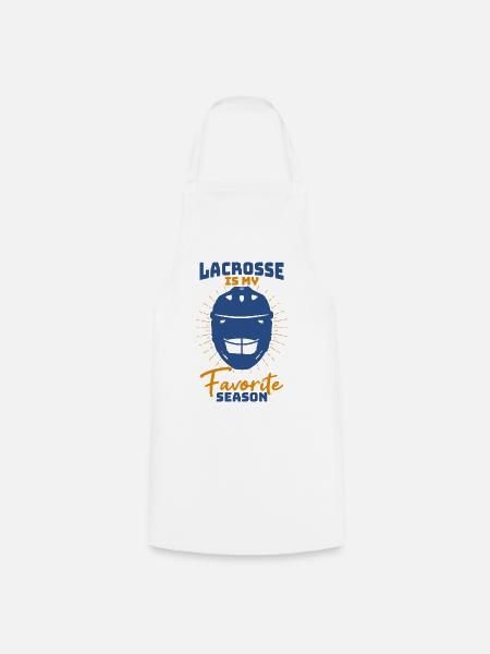 Lacrosse Saison - Kochschürze - Weiß
