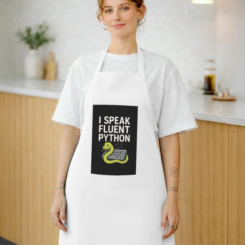 Serpent de codage Python Tablier de cuisine